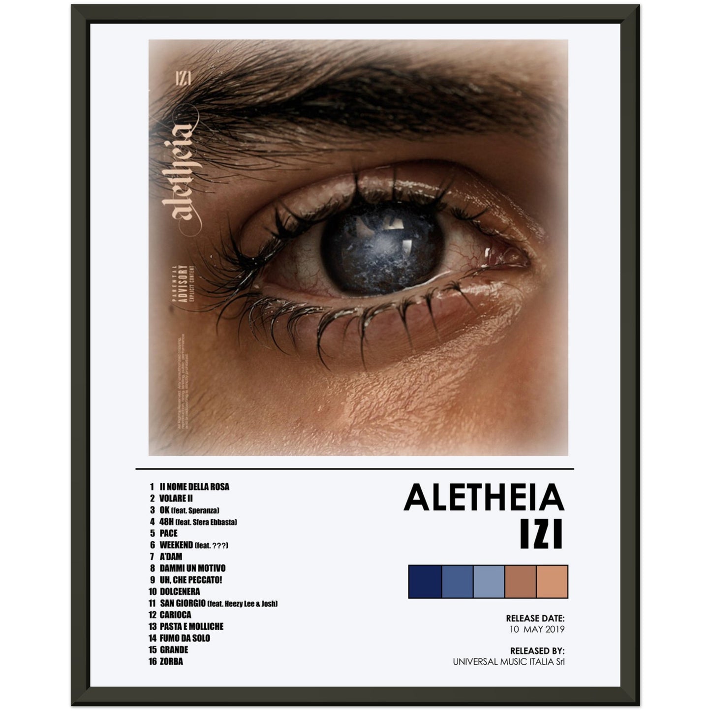 Poster "Aletheia" (Izi)