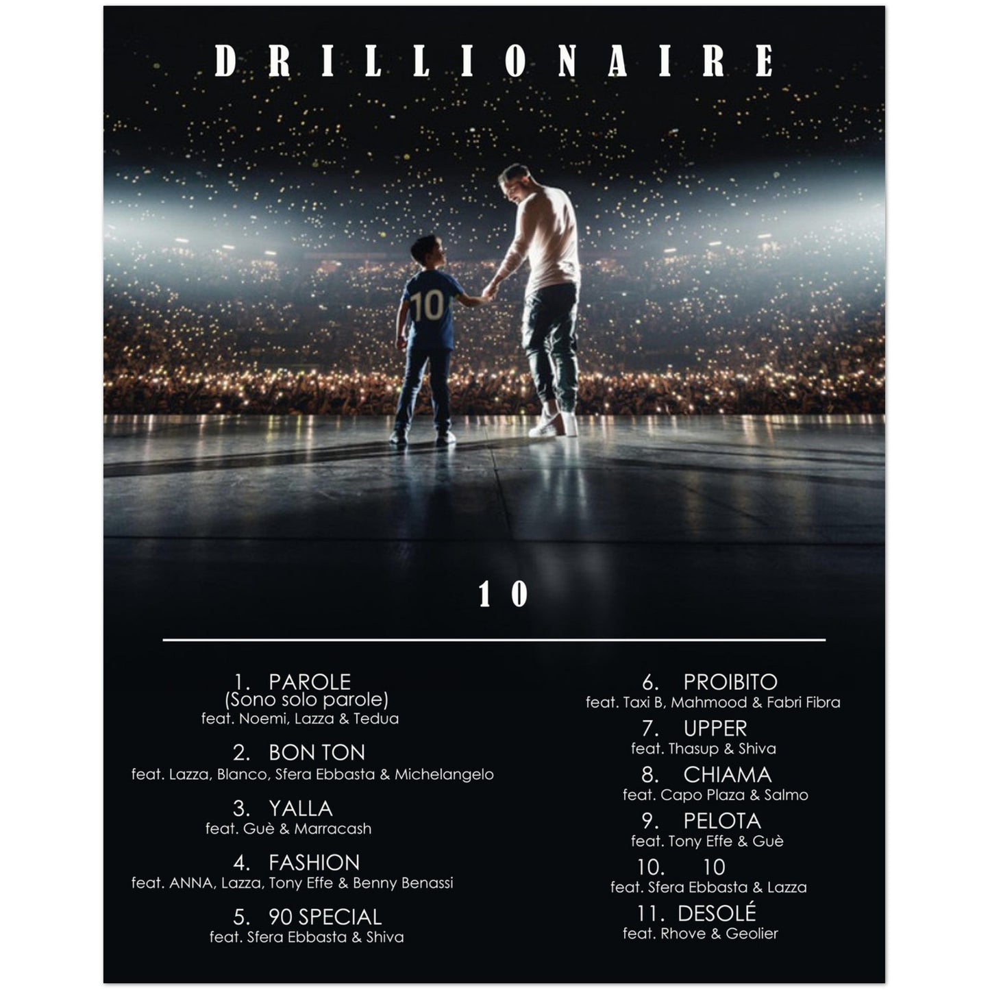 Poster album "10" (Drillionaire)