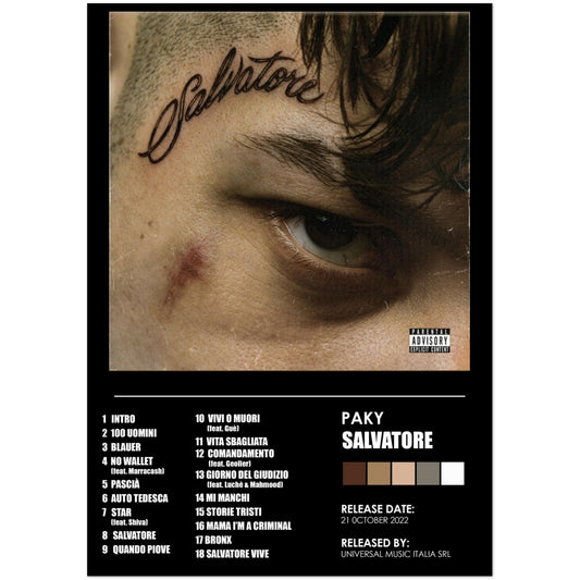 Poster album "Salvatore" (Paky)