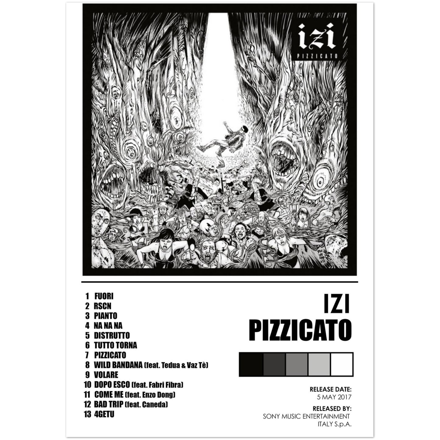 Poster "Pizzicato" (Izi)