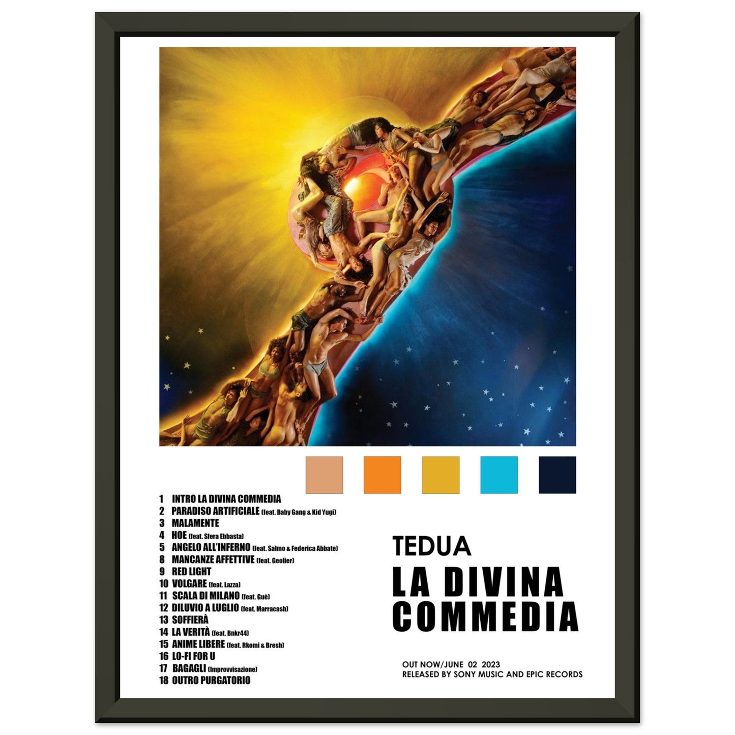 Poster album Sirio (Lazza) – 4posterplace