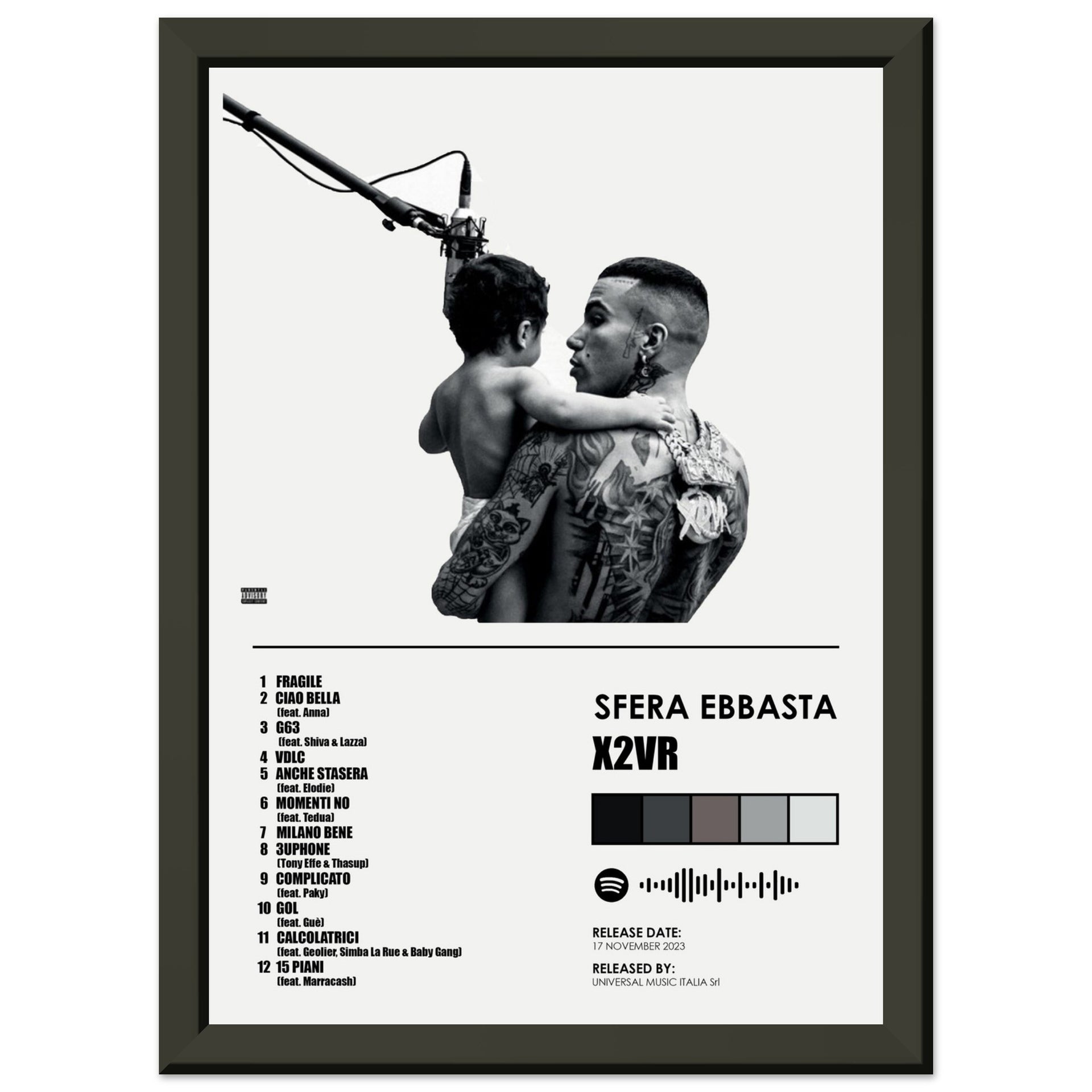 Poster X2VR (Sfera Ebbasta)