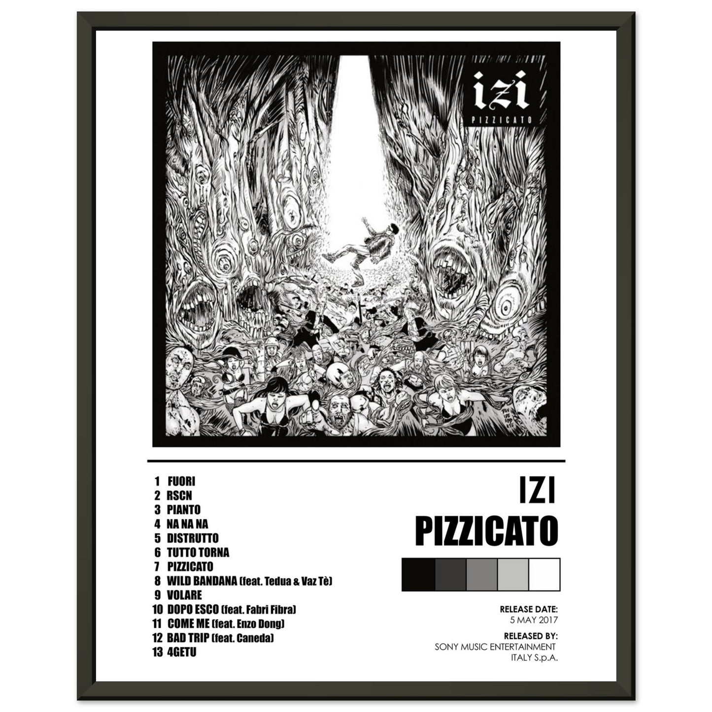 Poster "Pizzicato" (Izi)